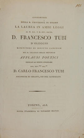Poesie del 1816