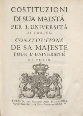 Dalle riforme amedeane a Carlo Emanuele IV