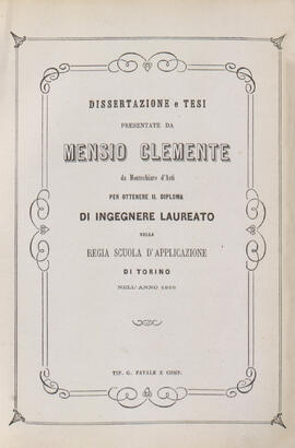 Tesi del 1865