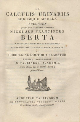Tesi del 1809