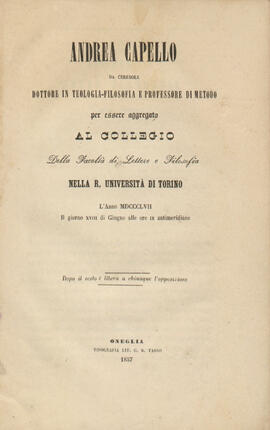 Tesi del 1857